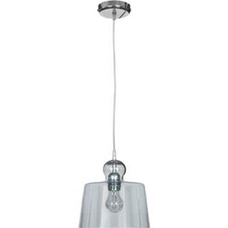 👉 Hanglamp chroom helderglas