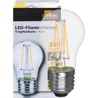👉 LED filament lamp 2W 250 lumen E27 2700K 4017024357023