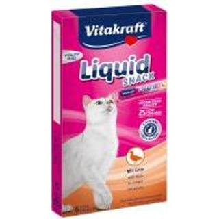 👉 Vitakraft Cat Liquid Snack Eend & Beta Glucanen - 24 x 15 g