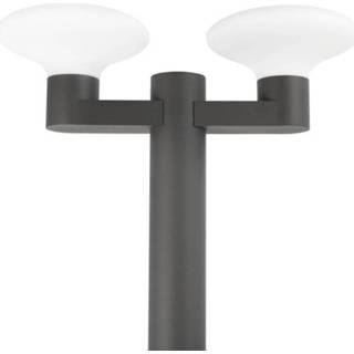 👉 Lantaarnpaal aluminium met tweetal Bulb´s lampen 74435-74430 ESR