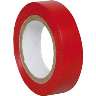 Rood PVC-isolatieband 15 mm, 10 meter 4250596405505