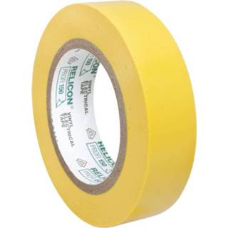 👉 Geel PVC-isolatieband 15 mm, 10 meter 4250596405604