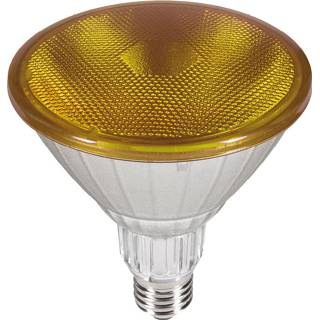👉 Reflector geel LED 18W E27 PAR38 50761