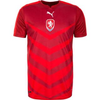 👉 L|m|s|xl rood Puma Tsjechie Thuisshirt 2016-2018