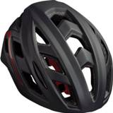 👉 Helm zwart rood fietsen tour AGU Cit-E II - Zwart/rood 8717565452701
