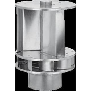 👉 Dakopstand aluminium Anjo Savonius ventilatiekap voor dakopstand, behuizing aluminium, luchtrichting 8717496552334