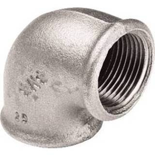 Nefi draadfitting met 2 aansluiting gegalv 90, gietijzer, knie, model nr 90 gietijzer 9180900011 Gietijzer Nefi draadfitting met 2 aansluiting gegalv 90, gietijzer, knie, model nr. 90