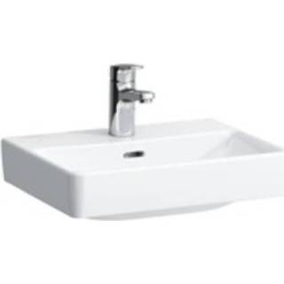 👉 Laufen Pro S fontein 45x34x14.5cm met kraangat met overloop wit H8159610001041