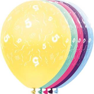 👉 5 Jaar Feestballonnen - stuks 8714572190053