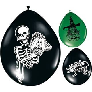 👉 Halloween ballon Ballonnen 30cm 8 stuks 8714572082440