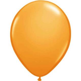 Ballon oranje Metallic Ballonnen - 10, 50 of 100 stuks
