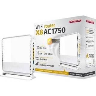 👉 Router zwart Sitecom AC1750 WiFi DB X8 4716659929543 4044951014095