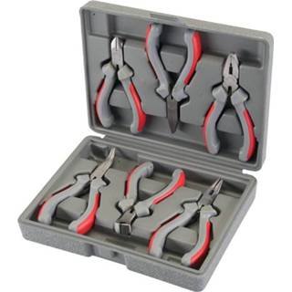 Silverline 6-Delige Mini Tangen, Silverline 6-Delige Mini Tangen Set (6-Delige Set)