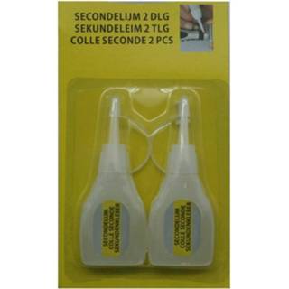 Seconde lijm Secondelijm 10 Gram (2 stuks)