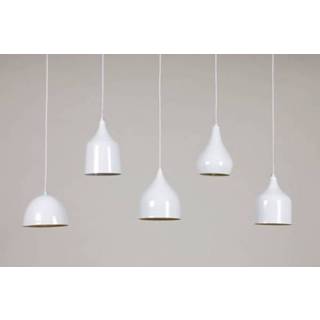 👉 Hang lamp wit verlichtingen metaal Hanglamp Vintage 2 - in kleuren