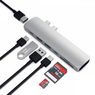 👉 Zilver Satechi USB-C hub Pro 4K HDMI 879961006884