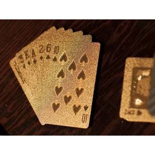 👉 Goud Gold Playing Cards