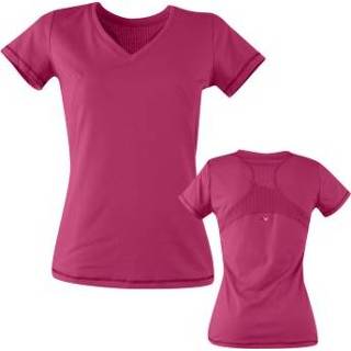 👉 Vrouwen roze Röhnisch Stina V-neck Tee * Gratis verzending Actie