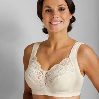 👉 Vrouwen zwart Miss Mary Exclusive Cotton Bra * Gratis verzending