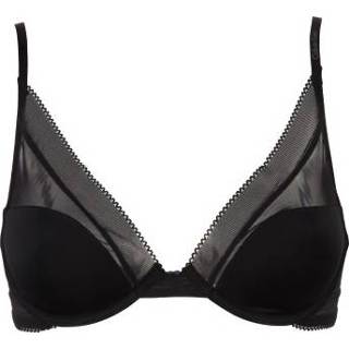 👉 Vrouwen zwart Calvin Klein Icon Provocative Plunge Bra * Gratis verzending Actie