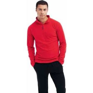 👉 Mannen rood Stedman Active Fleece Half-Zip For Men * Gratis verzending