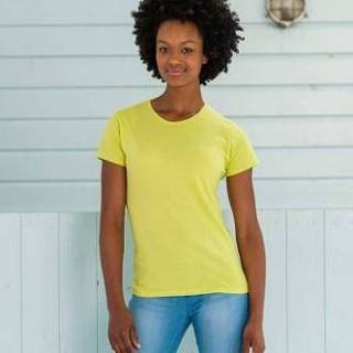 Vrouwen blauw Russell Ladies Slim Fit T * Gratis verzending