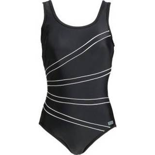 👉 Vrouwen zwart Damella 32065 Swimsuit Chlorine Resistant 52-54 * Gratis verzending
