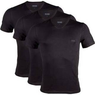 👉 Shirt mannen zwart Hugo Boss Classic V-Neck T-shirt 3 stuks * Gratis verzending