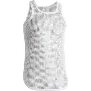 👉 Singlet mannen wit Dovre Net * Gratis verzending