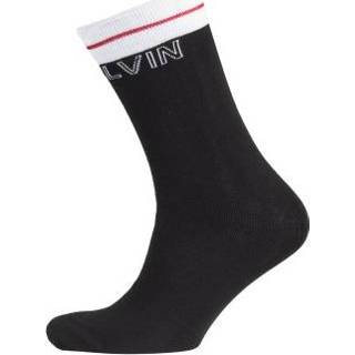 👉 Sock vrouwen zwart Calvin Klein Modern Cotton Logo Tube Kris Socks * Gratis verzending