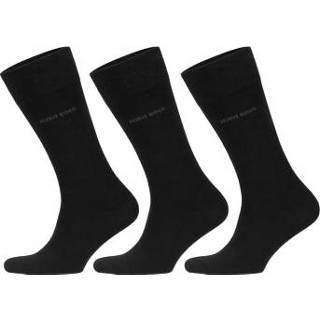 👉 Sock mannen zwart Hugo Boss RS Finest Soft Cotton 3 stuks * Gratis verzending