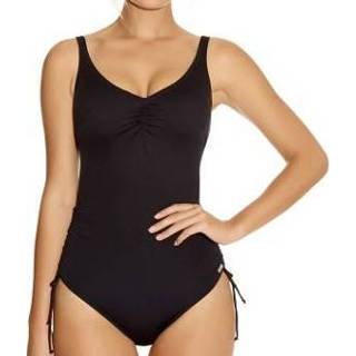 👉 Vrouwen zwart Fantasie Versailles V Neck Swimsuit * Gratis verzending