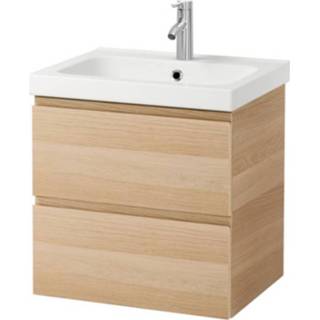 👉 Badmeubelset Wiesbaden Vision Oak 80x46x53 cm