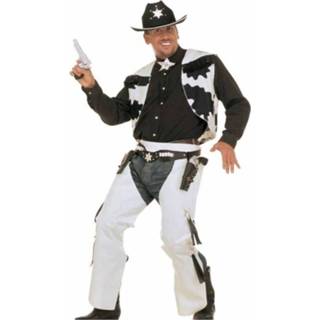 👉 Polyester zwart Stoer cowboy kostuum