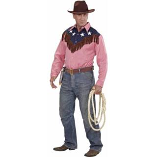 👉 Shirt rood Stoer cowboy