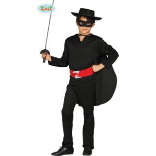👉 Zorro kostuum zwart jongens