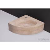 👉 Fontein travertin Forzalaqua Turino Kwartrond Gezoet 30x30x10 cm