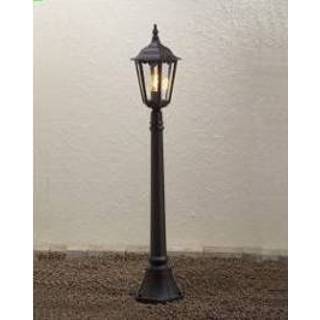 Buitenlamp zwart Tuinlamp Firenze Fiesole Konstsmide 7215-750 zeskant