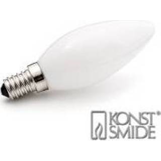👉 Kaarslamp Konstsmide LED lichtbron deco E14 1,4W 2600K