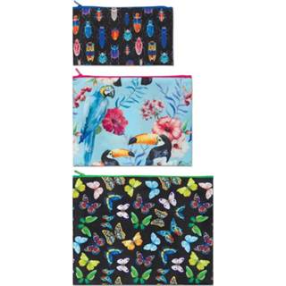 👉 Multi polyester Verenigde Staten LOQI Wild Collection Zip Pockets 4260317653313