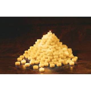 👉 Bijenwastheelichten, 50 stuks