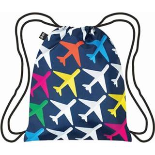 👉 Backpack multi Verenigde Staten rugzak LOQI Wild Collection Airplain 4260317654235