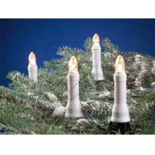 👉 Kerstboomverlichting wit kaarsen 16 stuks binnen