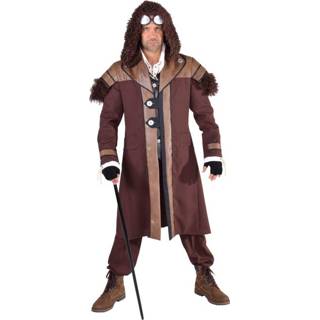 👉 Mantel bruin mannen Historical steampunk