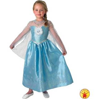 👉 Jurk lichtblauw Elsa frozen jurkje Deluxe