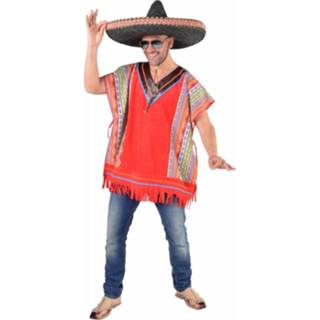 👉 Poncho aloba rood inka deluxe