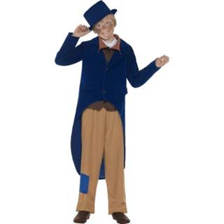 Dickens kostuum jongen blauw jongens Blauw jongens Dickens kostuum jongen