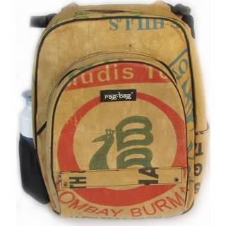 👉 Backpack beige katoen dia rugzak RagBag Tamil Nadu
