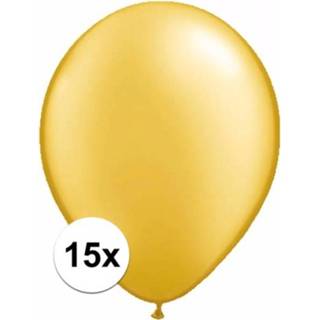 👉 Heliumballon gouden Zak met 15 metallic helium ballonnen