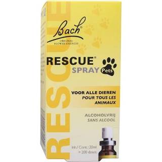 👉 Bach rescue spray pets 20 ml